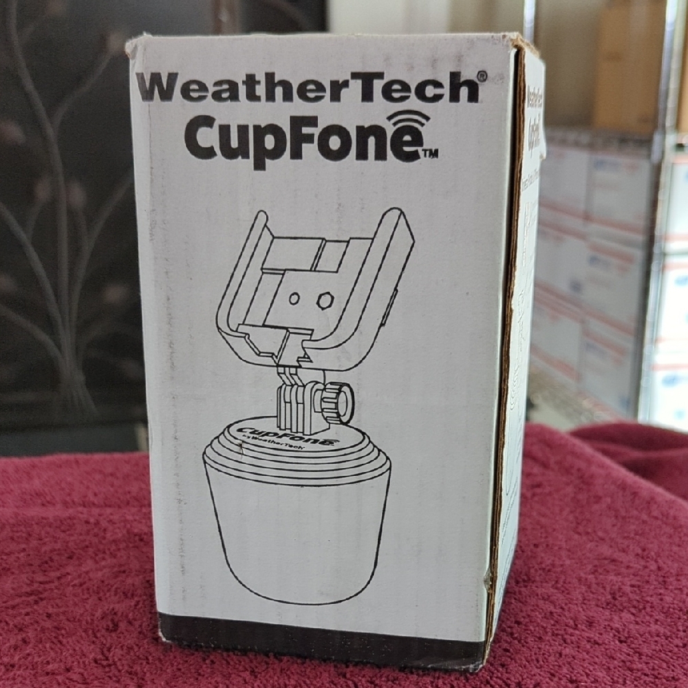 WeatherTech CupFone Phone Holder... Very Cool..